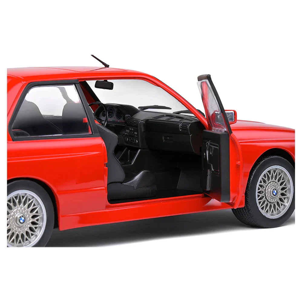 Solido 1986 BMW E30 M3 Henna Red 1:18 - Image 5