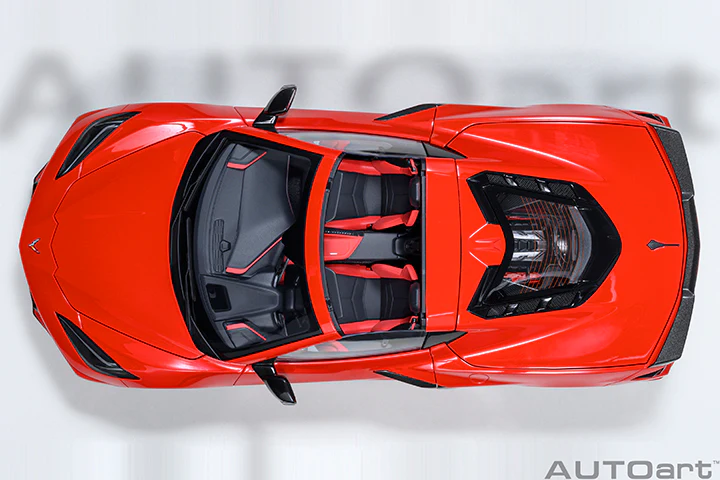 AUTOart Chevy Corvette C8 Z51 Torch Red 1:18 - Image 10