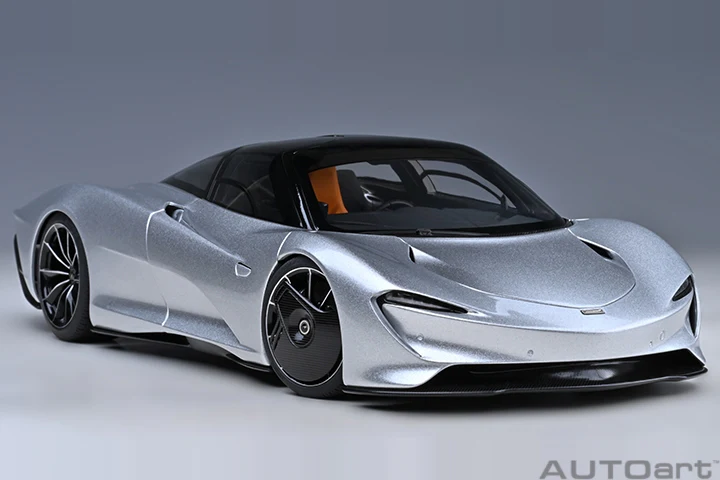 AUTOart Mclaren Speedtail Supernova Silver 1:18 - Image 21