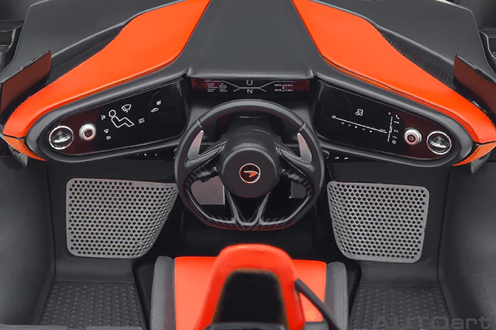 AUTOart Mclaren Speedtail Volcano Orange 1:18 - Image 20