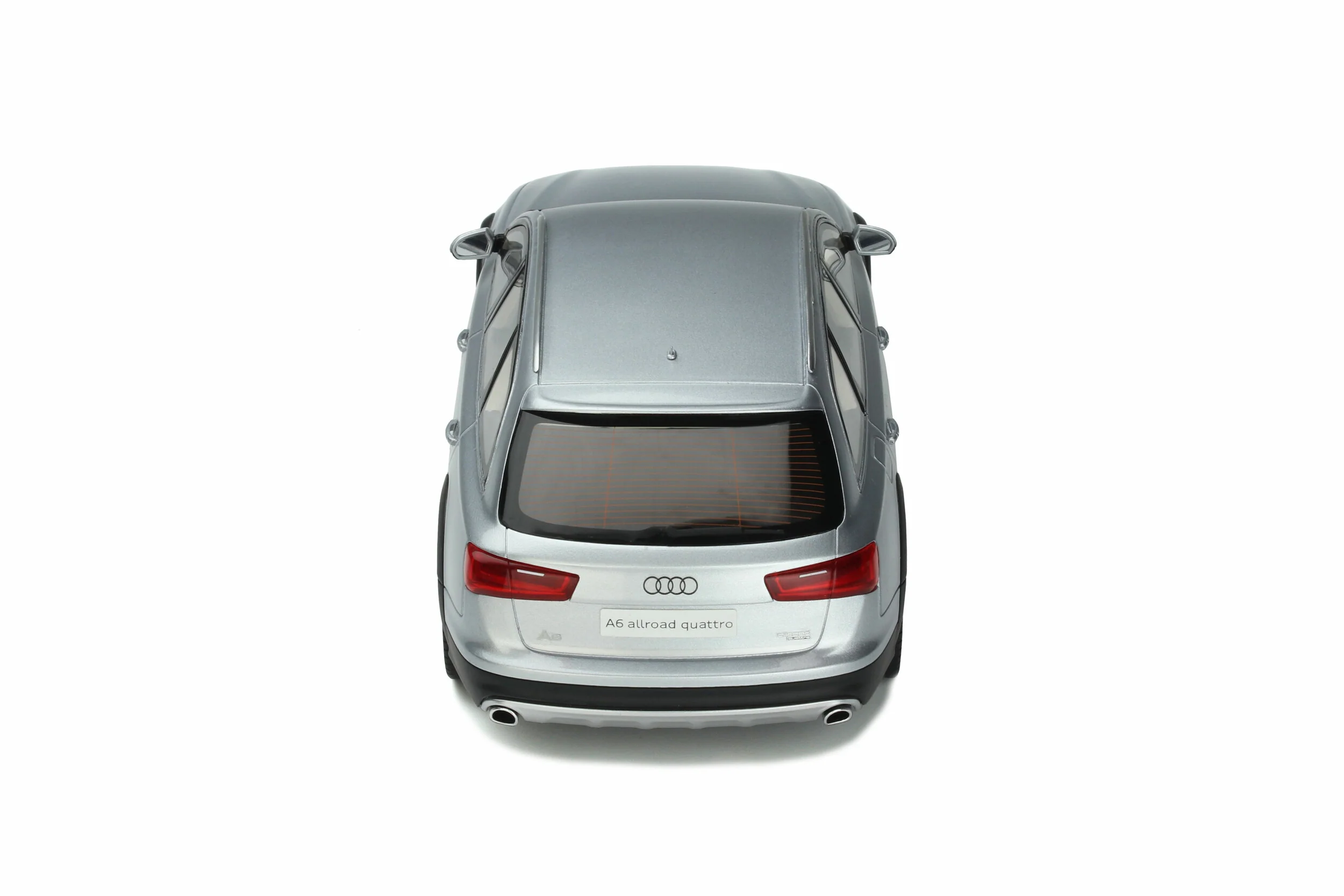 GT Spirit 2019 Audi A6 (C7) Allroad Quattro Avant Floret Silver Metallic 1:18 - Image 9