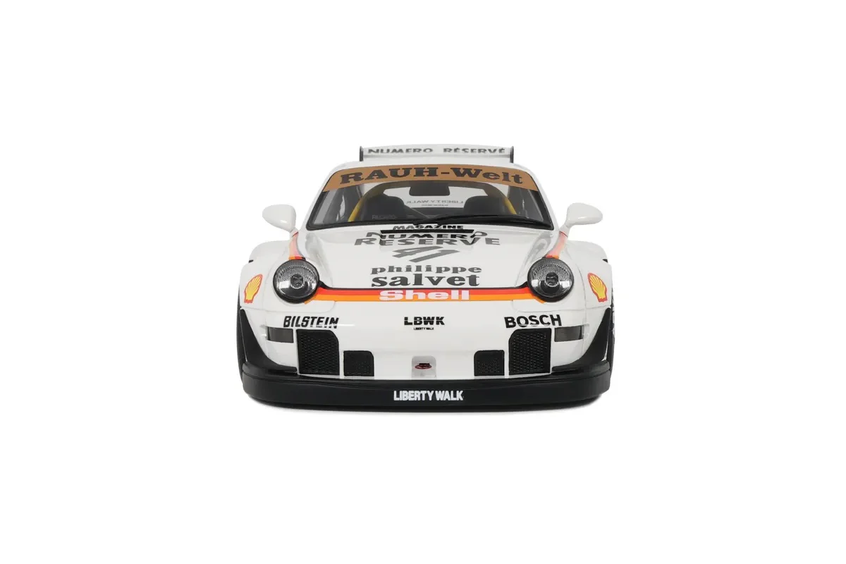 GT Spirit 2023 Porsche 911 993 RWB Bodykit Kato-San No 41 Racing 1:18 Resin - Image 4