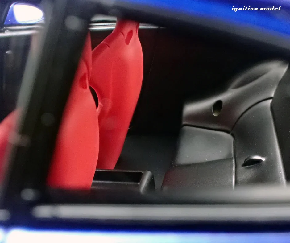 Ignition-Model Porsche 911 964 RWB w/ Whale Tail, Blue Metallic w/ Black Work Wheels 1:18 - Image 10