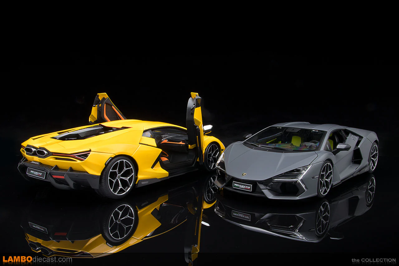Maisto Lamborghini Revuelto Hybrid Volcano Matte Grey 1:18 - Image 4