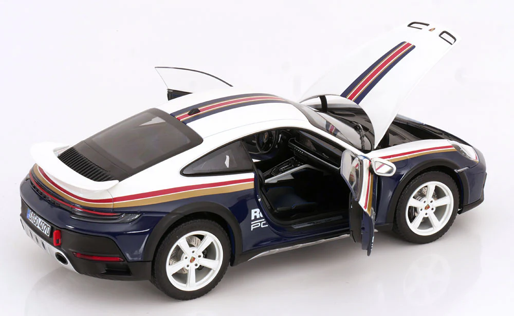Norev 2023 Porsche 911 992 Dakar Roughroads 1:18 - Image 4