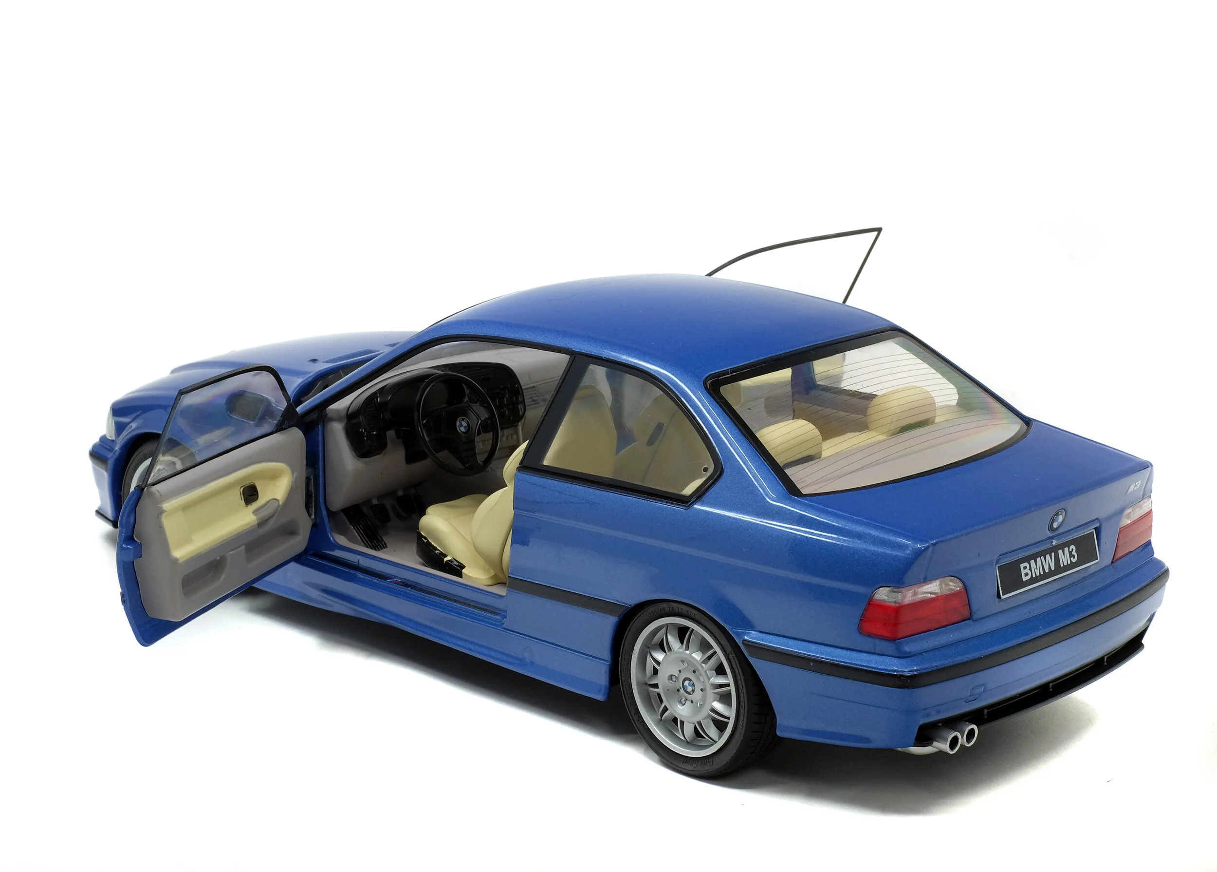 Solido 1994 BMW E36 Coupe M3 Blue Estoril 1994 - Image 7
