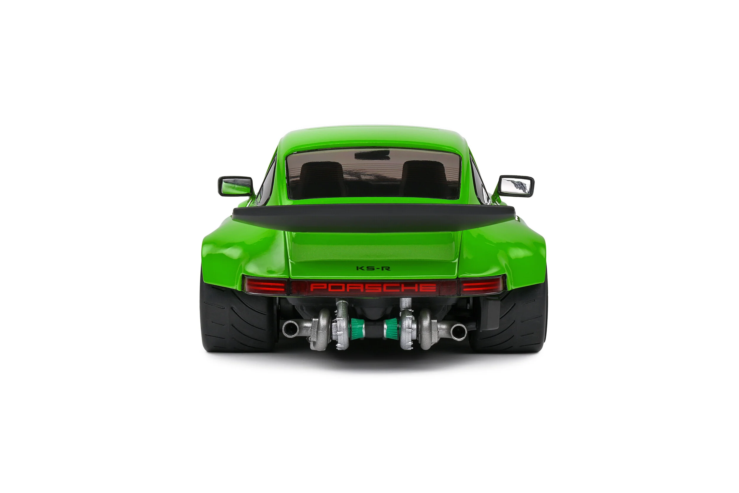 Solido 2022 Porsche 911 KS-R Green 1:18 - Image 6