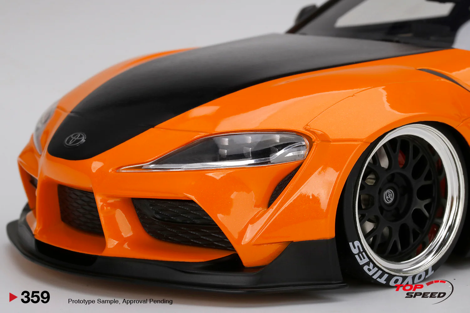 Topspeed 1:18 Pandem Toyota GR Supra V1.0 Orange - Image 4
