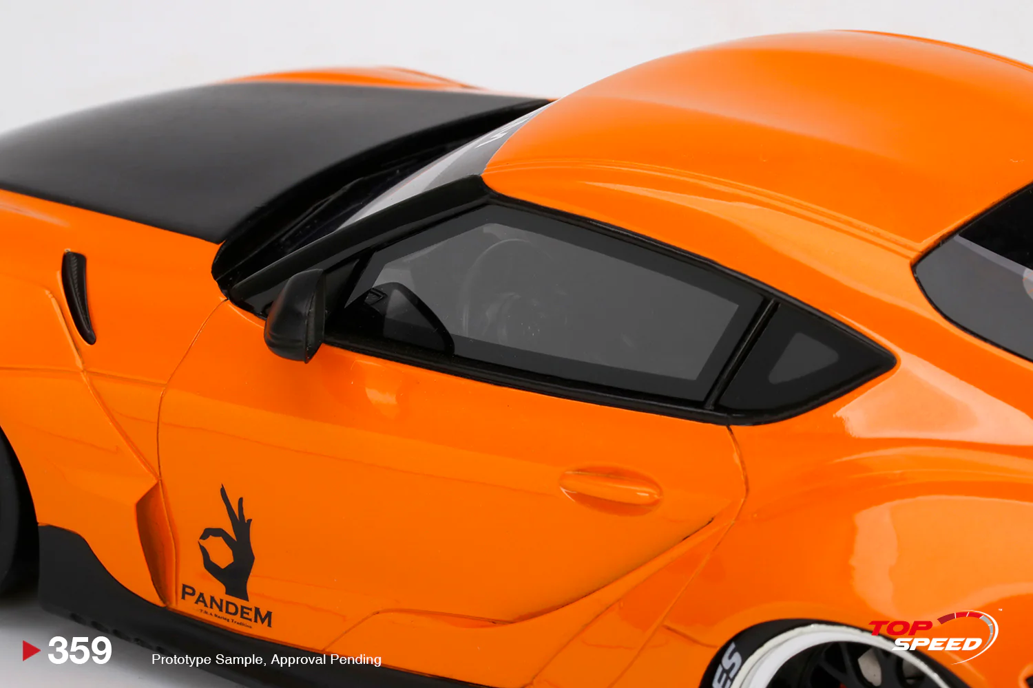 Topspeed 1:18 Pandem Toyota GR Supra V1.0 Orange - Image 5