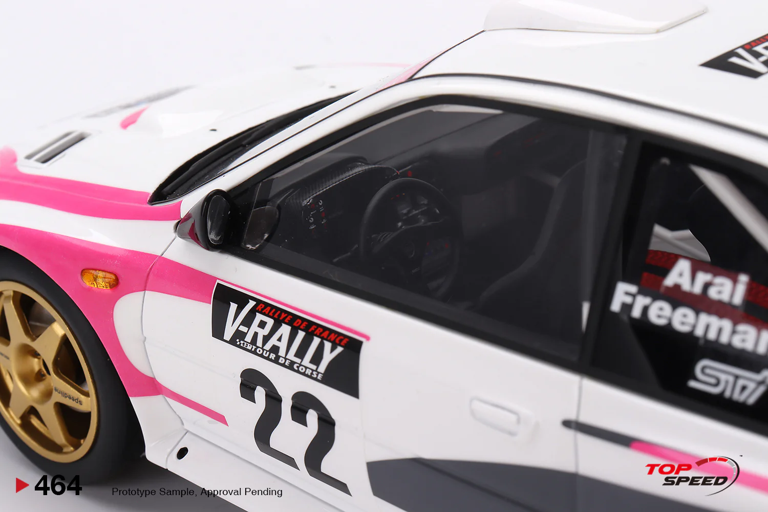 Topspeed 1:18 Subaru Impreza WRC98 1999 Rally Tour de Corse #22 - Image 6